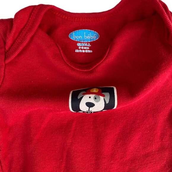 🔴 Clearance $1 | Fire Fighter Bodysuit 0-3M - Picture 2 of 3